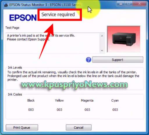 epson printer ink pad reset software free download