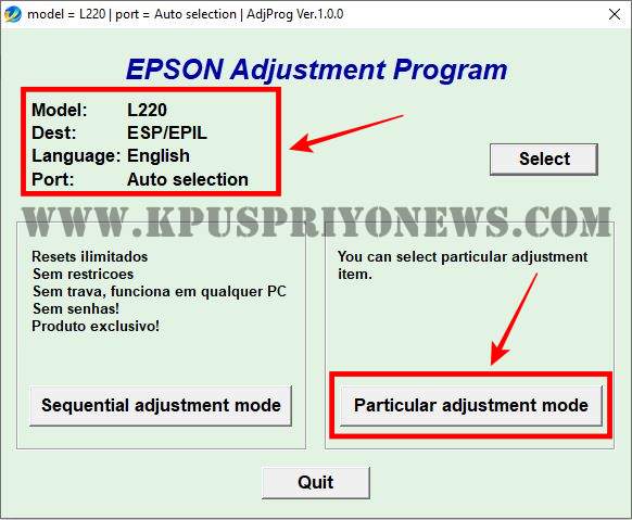 download resetter epson t13