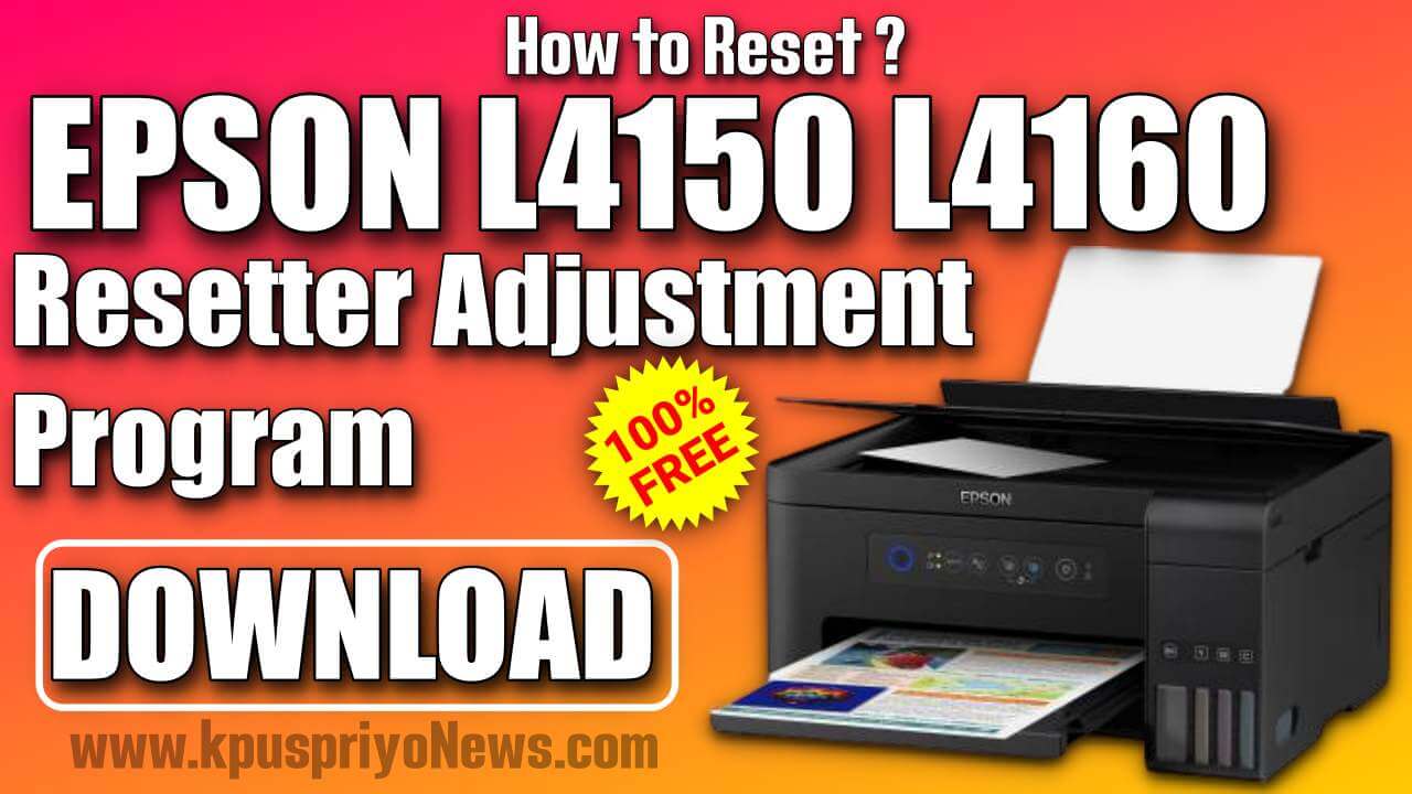 epson l3050 resetter and adjustment program