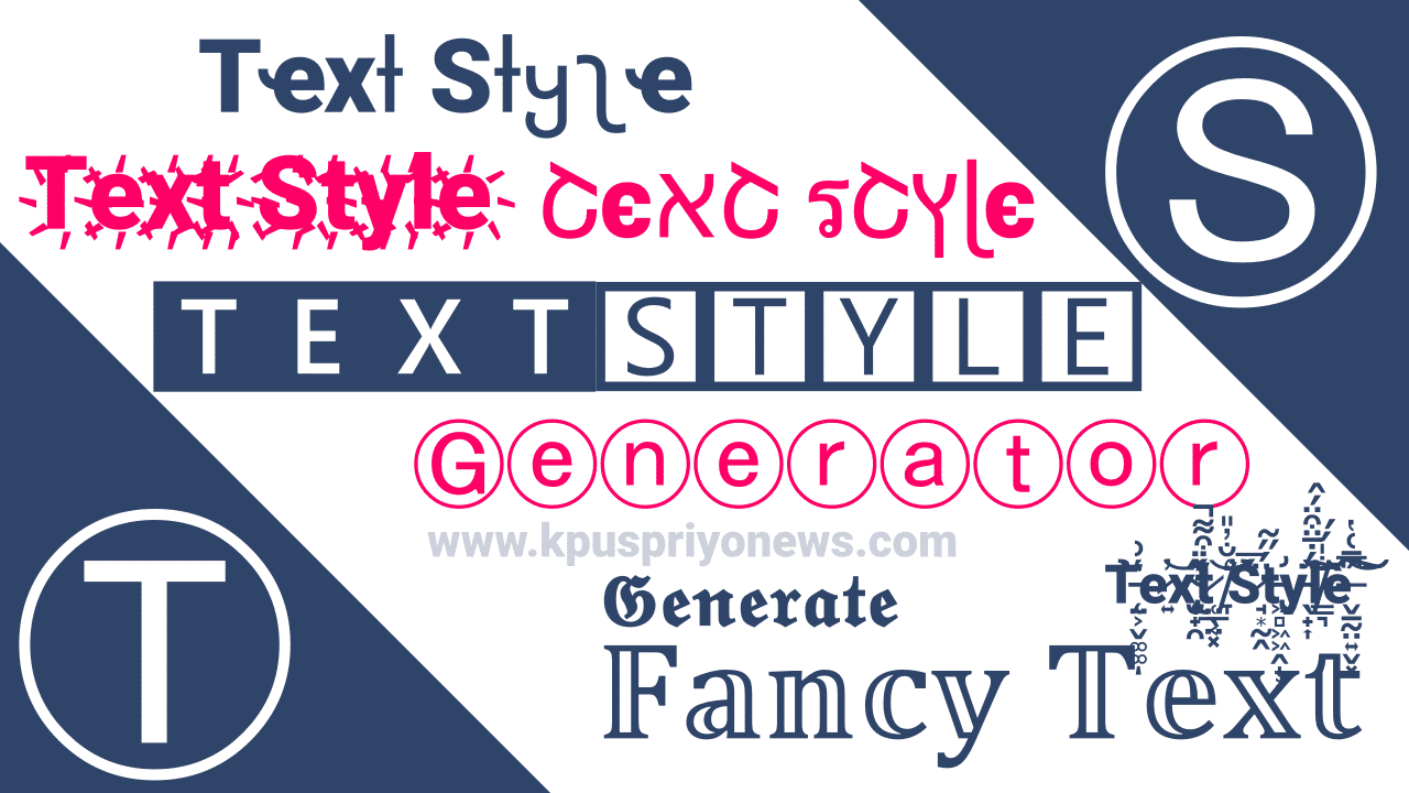 Fonts Generator Archives Kpuspriyo News